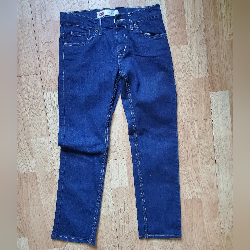 LEVI'S-510 Skinny Blue Jeans.  Kids Sz 10